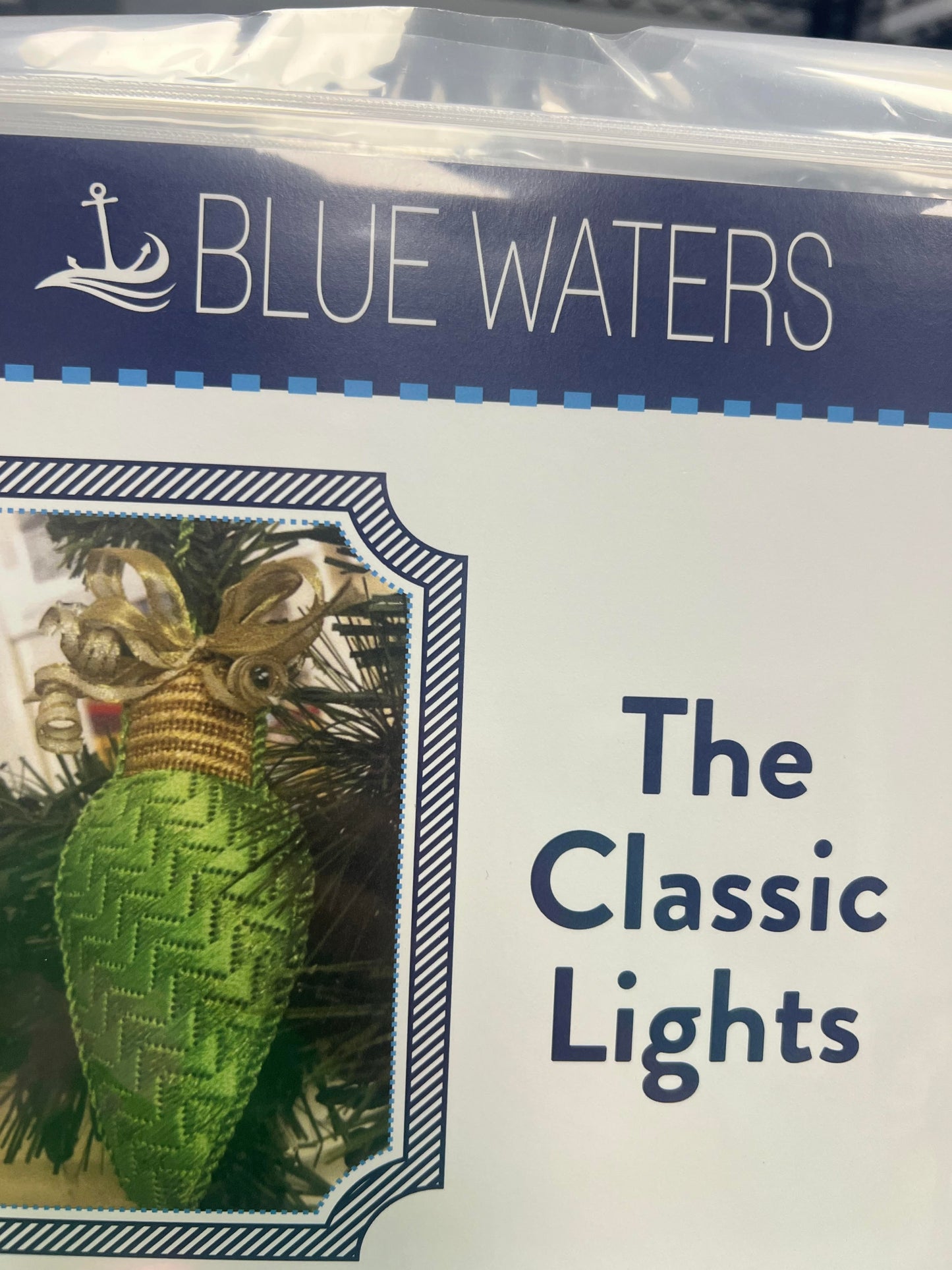 Classic Bulb Lime Blue Waters