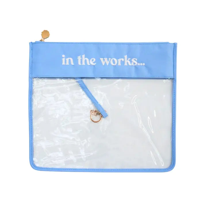In The Works Regular Baby Blue What's the Stitch