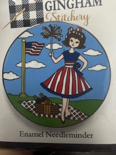 Betty Loves Independence Day Needle Minder Kirkland Design Studios