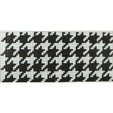 Houndstooth Black and White Belt Kristine Kingston