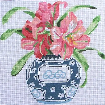 Blooming Amaryllis Jean Smith