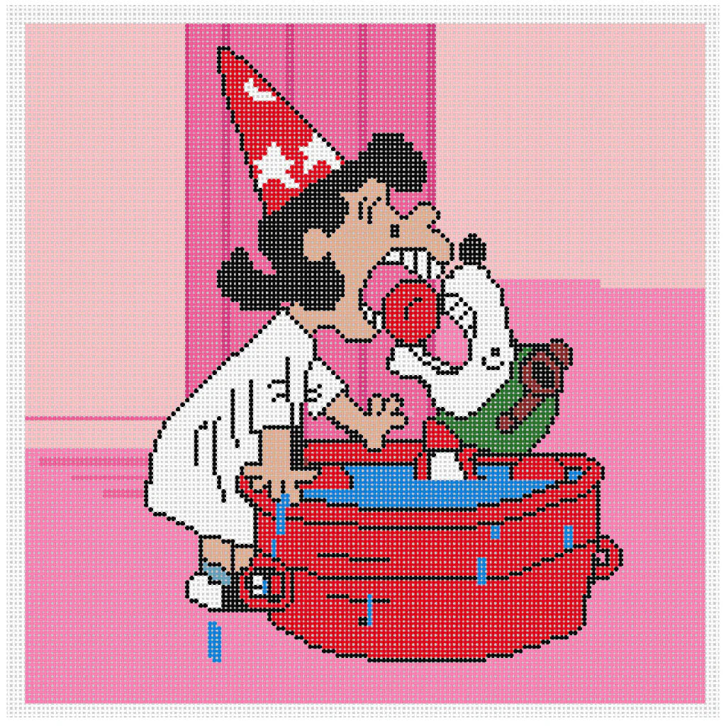Peanuts Lucy & Snoopy Bobbing for Apples