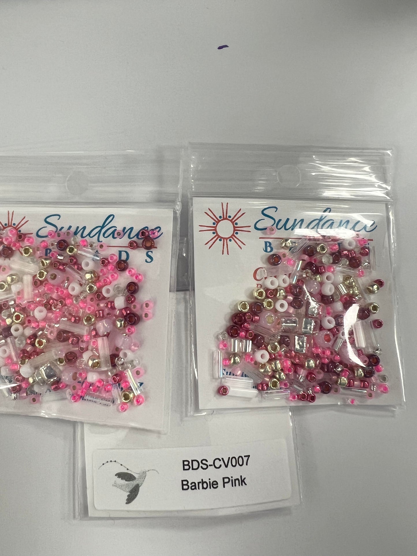 Sundance Assorted Bead Pack Barbie Pink