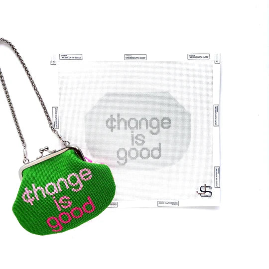 Change is Good Kiss Lock Bag Jeni Sandberg
