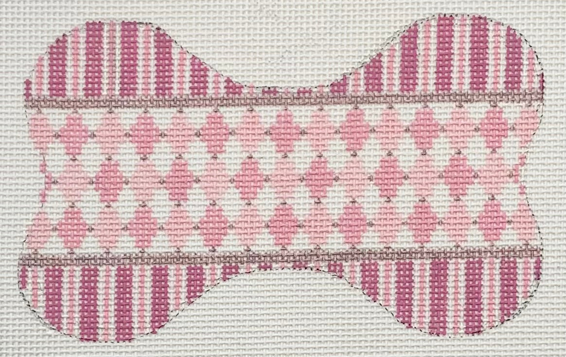 Dog Bone, Harlequin Pink (RETIRING)