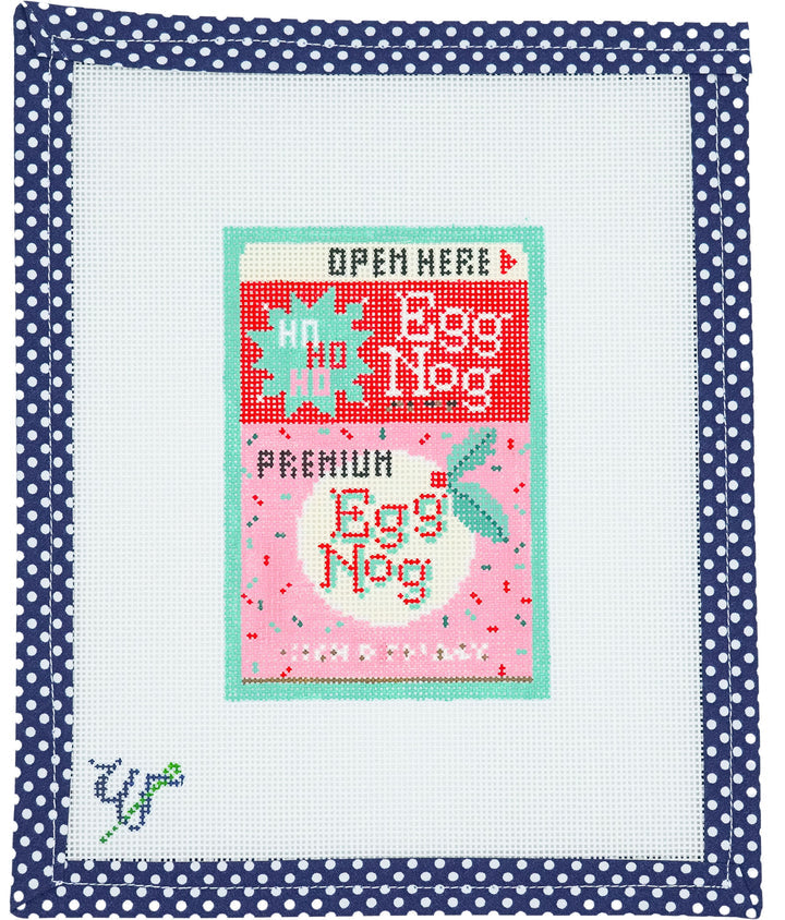 Egg Nog Carton by Wipstitch