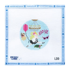 Eloise Ornament by Lazy Doodle Designs
