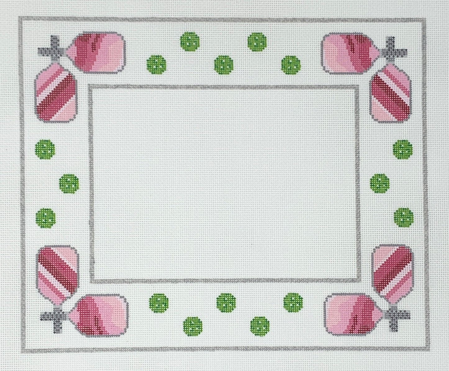 Pickleball Frame - Silver (for 5x7 photo either direction)