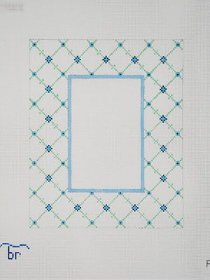 Frame - Periwinkle and Teal
