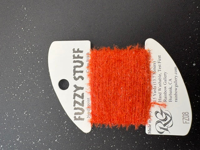Brite Orange Fuzzy Stuff FZ08