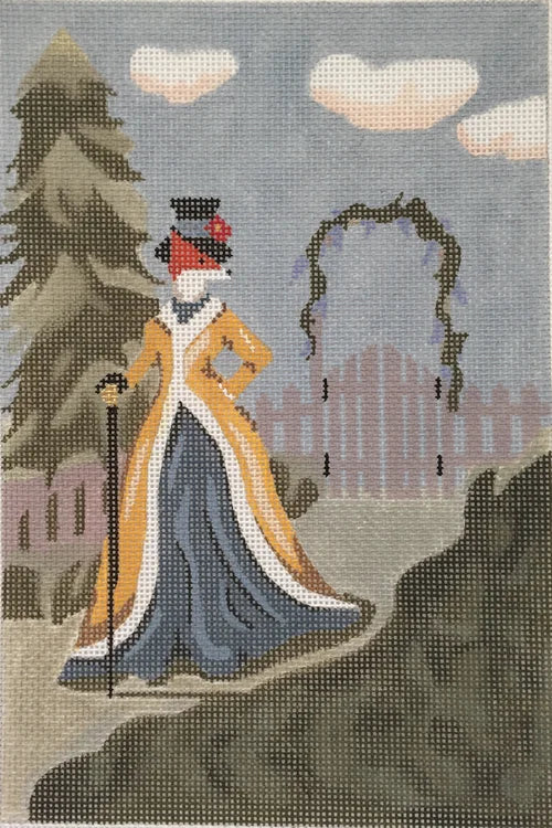Fox & Gate The Plum Stitchery