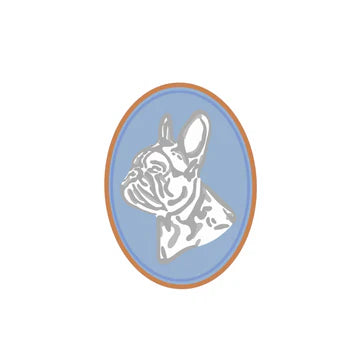 Sticker French Bulldog Cameo Rooney and Stitch