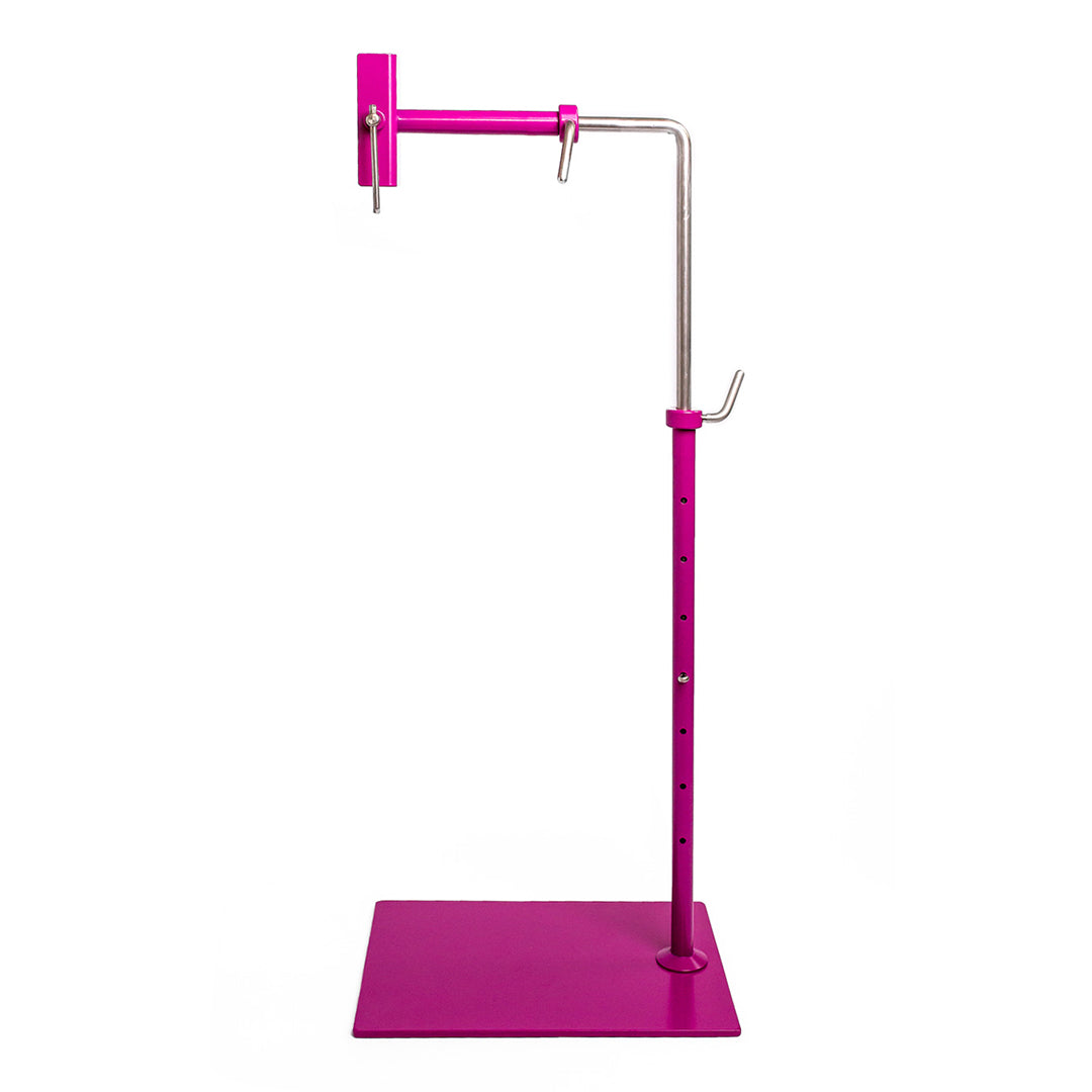 Lowery Workstand Colored Fuchsia With Daisy Dish