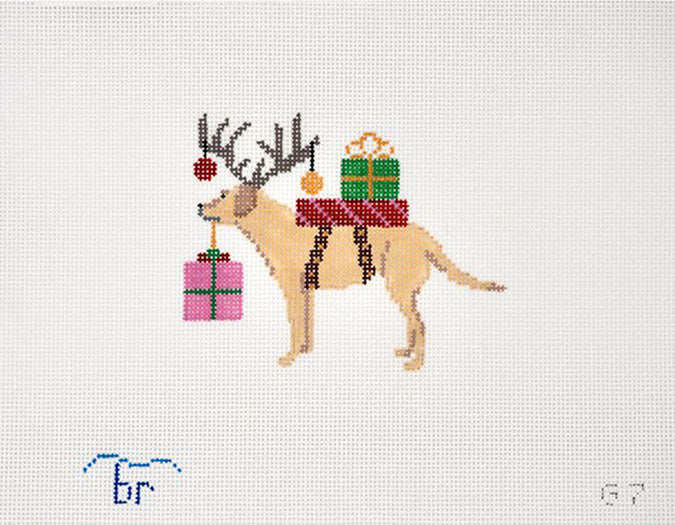 Special Delivery - yellow lab