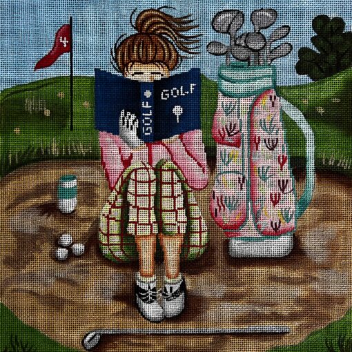 Stitching Golf Girl Gayla Elliott
