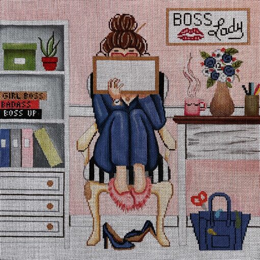 Boss Lady Girl Stitching Alice Peterson