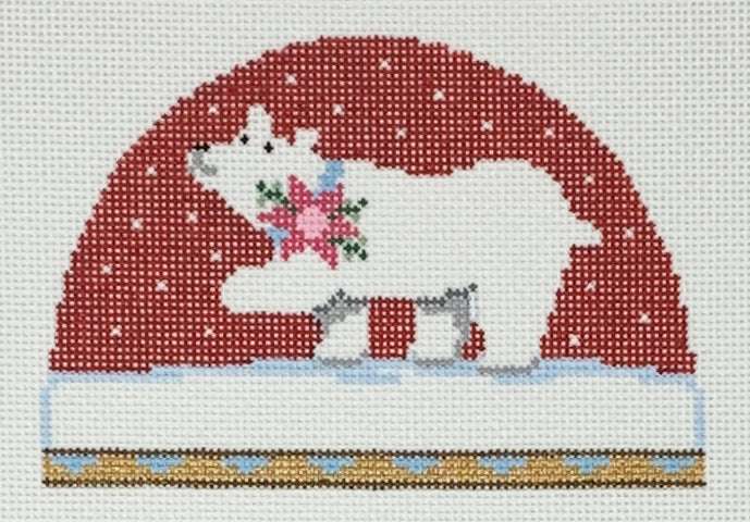 Mrs. Polar Bear (with Flower)
