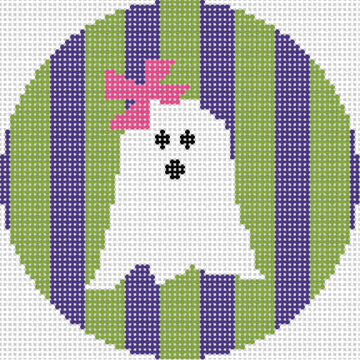 Ghost with Bow Round