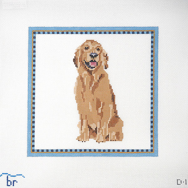 Golden Retriever Blue Ridge Stitchery