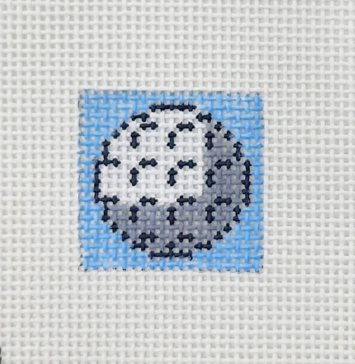 Golf Ball 1" Blue Waters