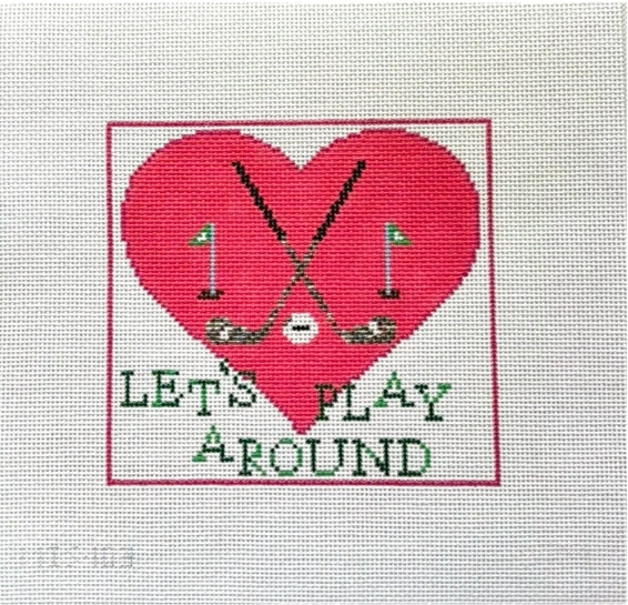 Golf Heart Mimi in Stitches