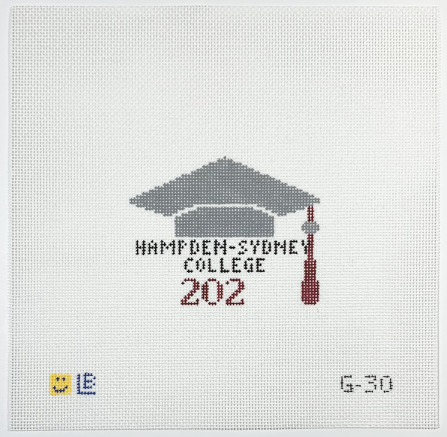 Hampden-Sydney College Grad Cap Lauren Bloch