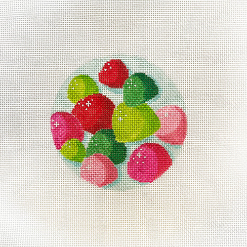 Holiday Gumdrops Blueberry Point Needlepoint