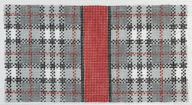Grey & Black Plaid, 6x3