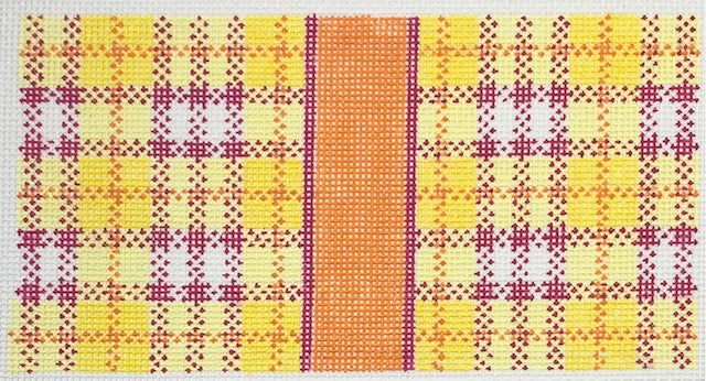 Yellow Plaid, 6x3