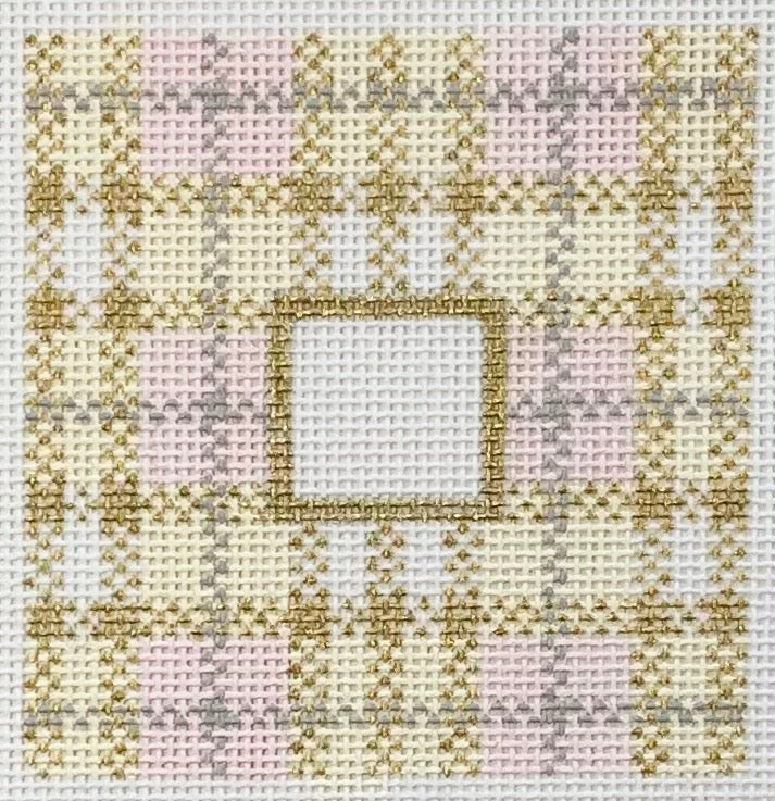 Gold Plaid, 3x3