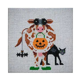 Scaredy Cow by JP Needlepoint