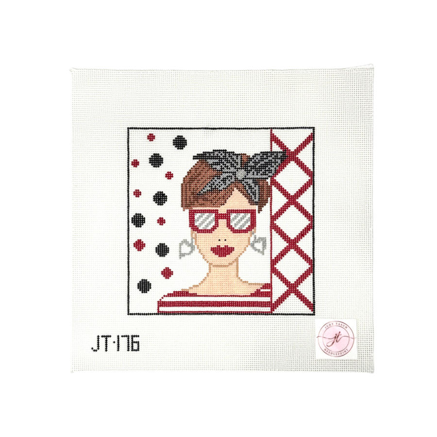 JT176 Shady Lady #2 - hair bow
