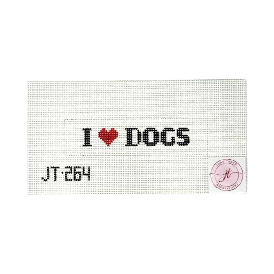 JT-264 I Love Dogs Keyfob