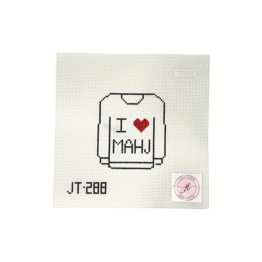 JT288 I Love MAHJ Sweater