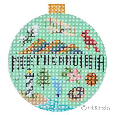 North Carolina Travel Round by Kirk and Bradley