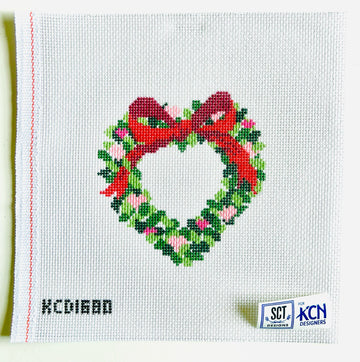 Valentine with Hearts Wreath KC Designers