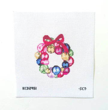 Mini Glass Wreath KC Designers