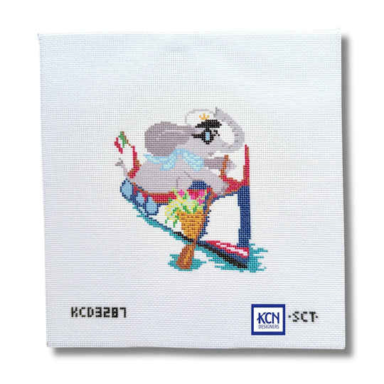 Wooden Boat Elephant La Dolce Vita KC Designers