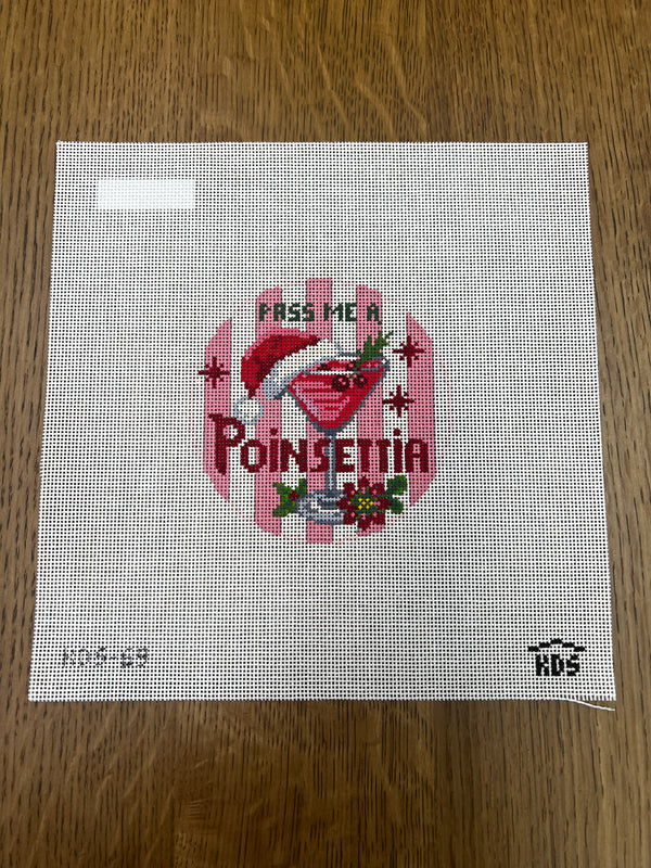 Poinsetta Happier Hour Coaster