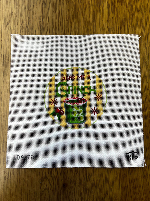 Grab me a Grinch Happier Hour Coaster