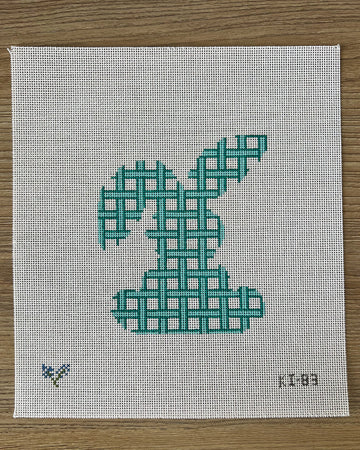 Bunny Green Lattice Kay Irby