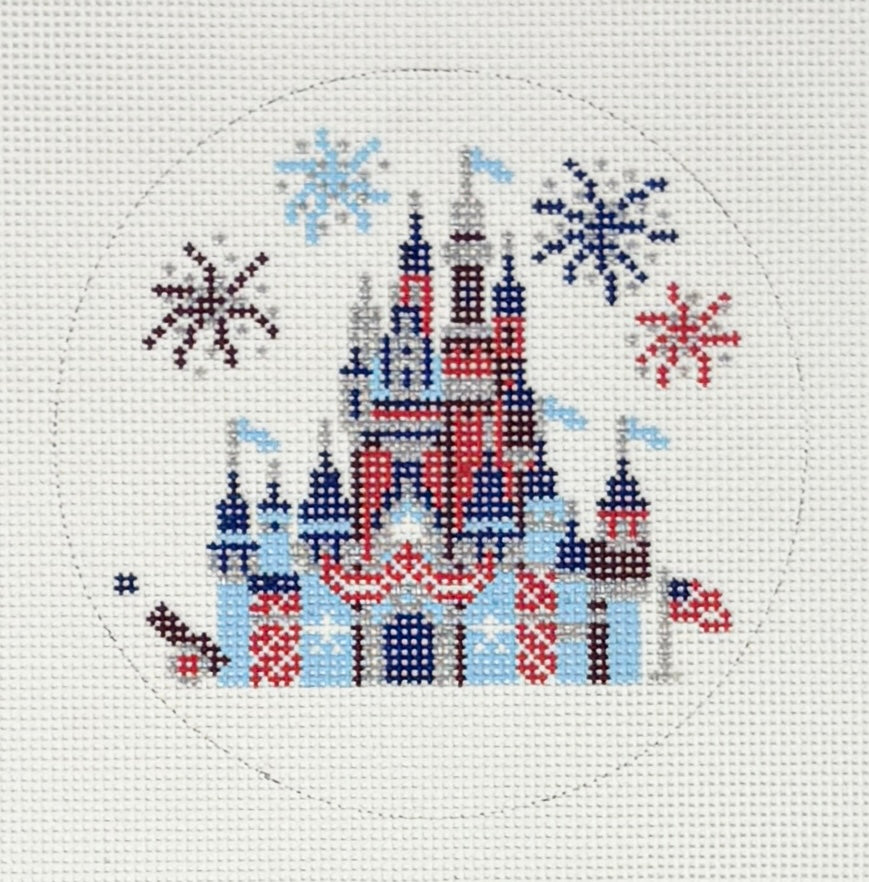 Patriotic Castle (& Flag/Canon)