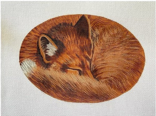 Oval Sleeping Fox Liz Goodrick Dillon