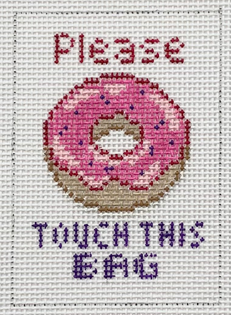 Donut Touch This Bag, 2x3