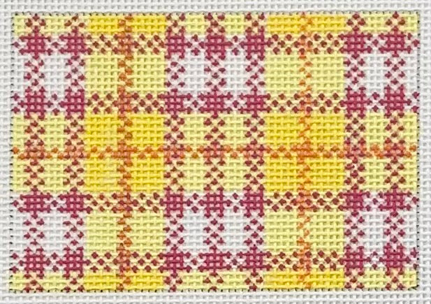Yellow Plaid, 3x2