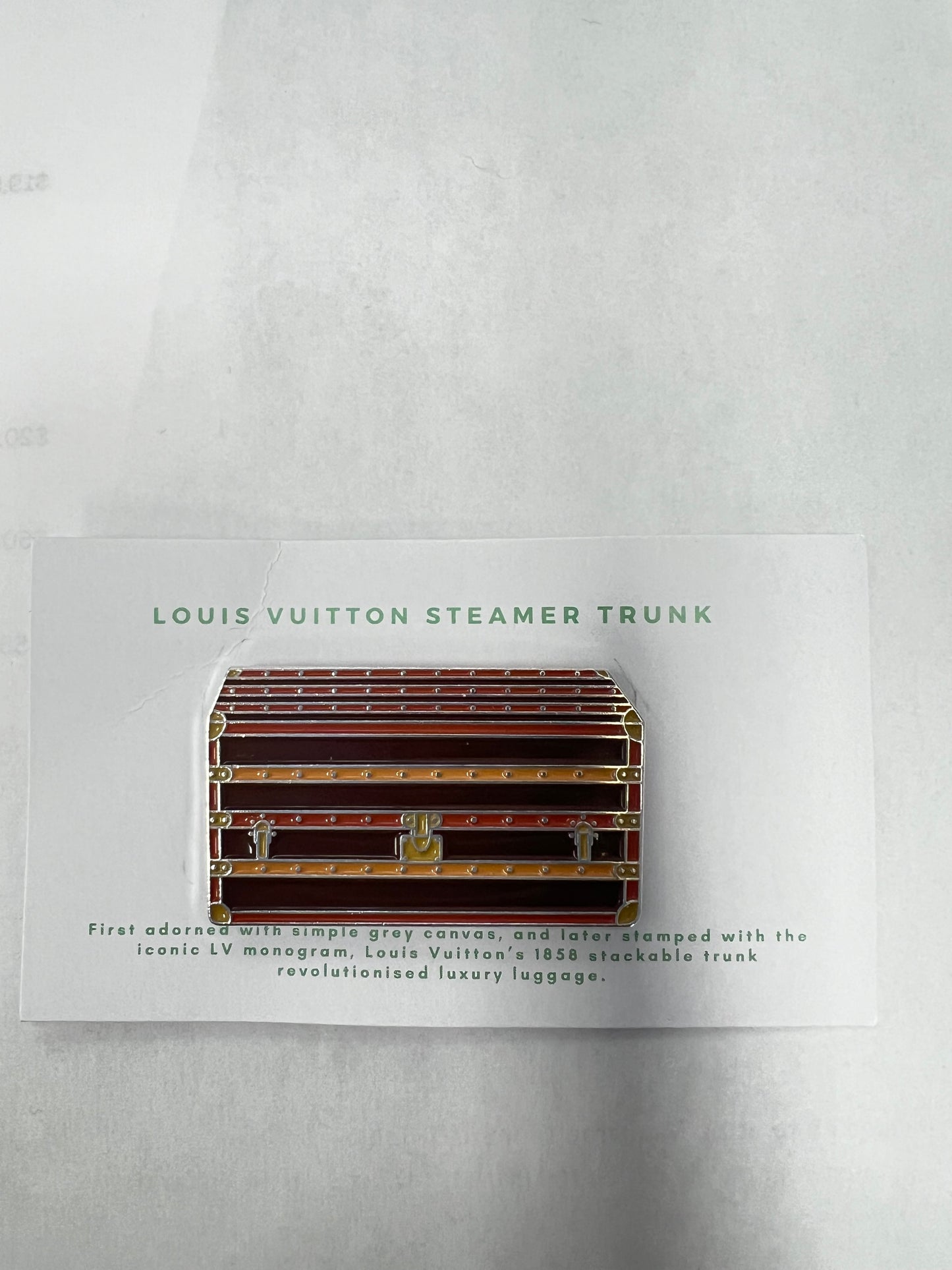 Needle Minder LV Steamer Trunk