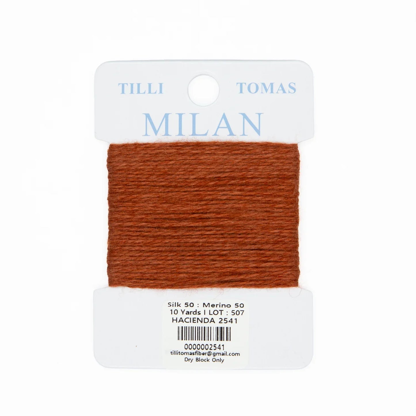 Milan Card Hacienda 2541