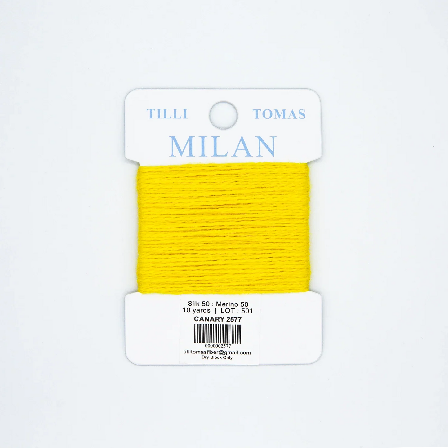 Milan Card Canary 2577