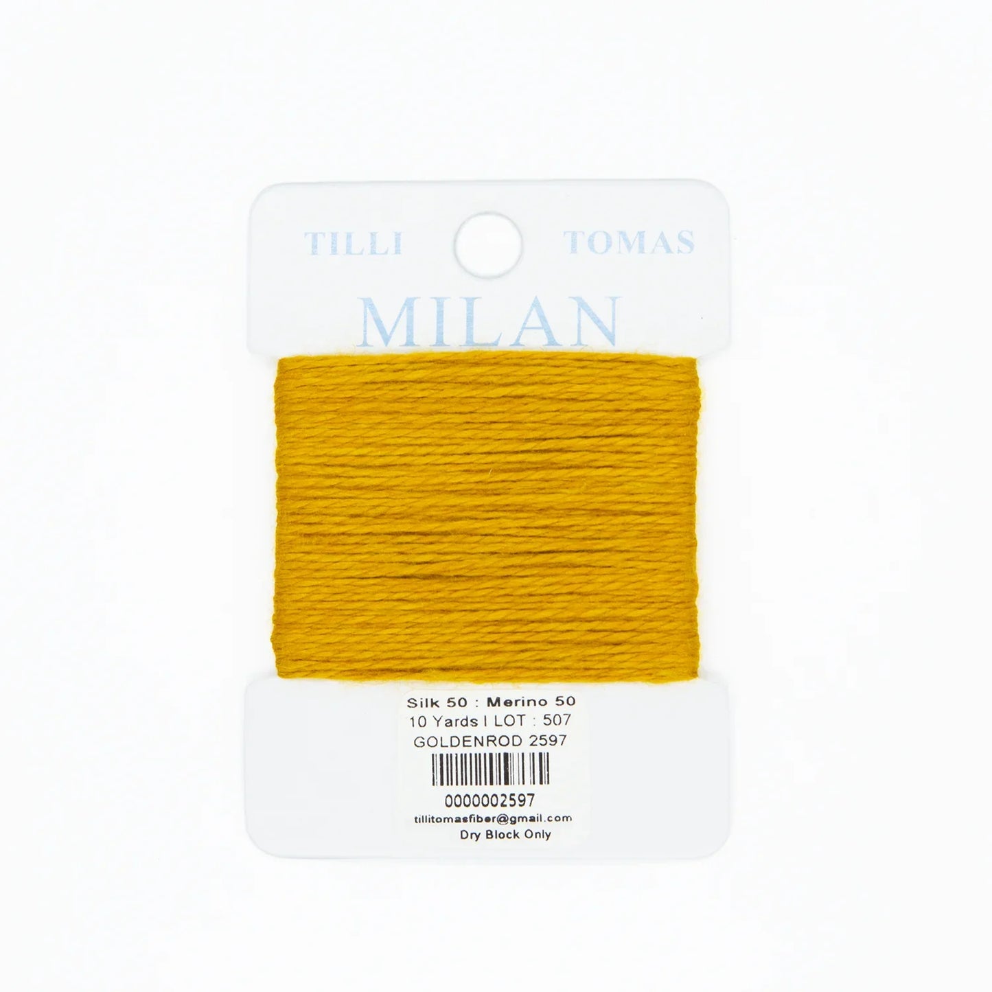 Milan Card Goldenrod 2597