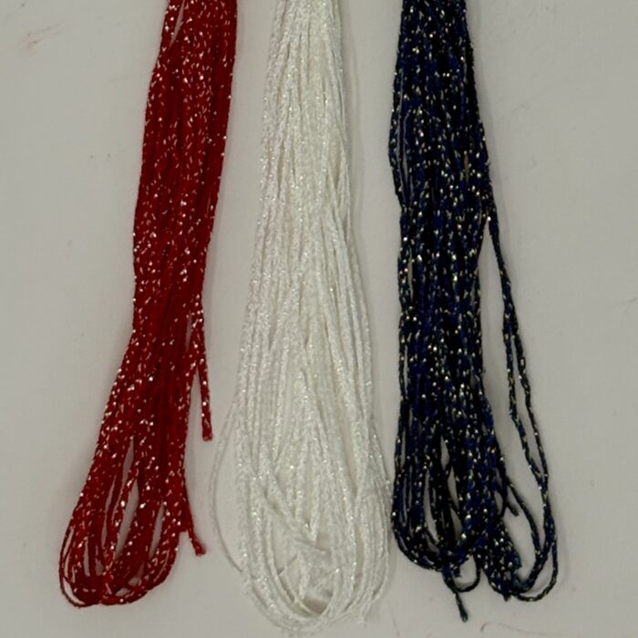Patriotic Collection Soie Tissee Metallic